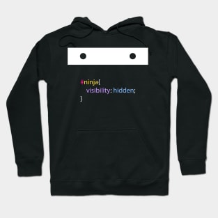 Ninja CSS  - Funny Programming Jokes - Dark Color Hoodie